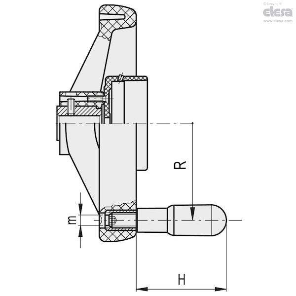 With Revolving Handle, VRTP.200-GXX2 A-16+I